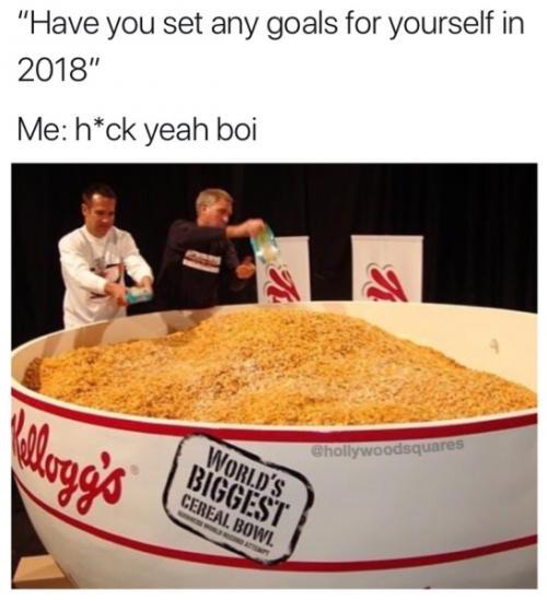 funny, funny memes, funny photos, funny pics, funny pictures, laughs, LOL, memes, today's funny photos, 1-10-18, 2018 biggest cereal bowl meme