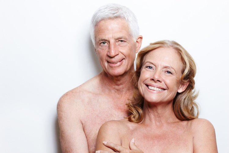 Senior nudist men 