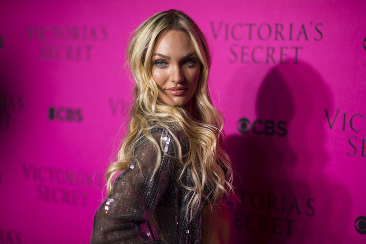 Candice Swanepoel Promotes Her Swimwear Collection