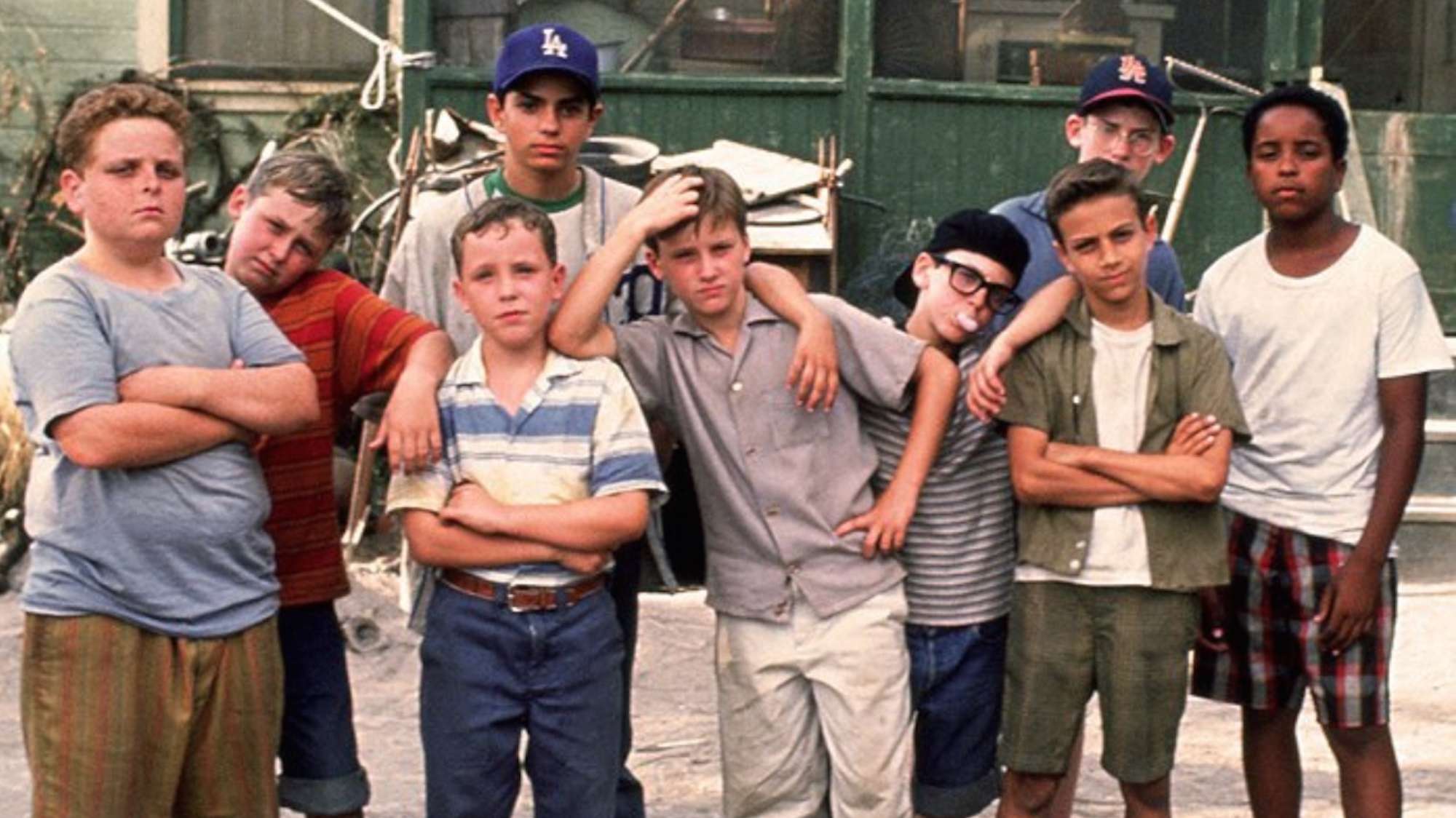 The Sandlot cast 25th reunion at Dodger Stadium video - Sports