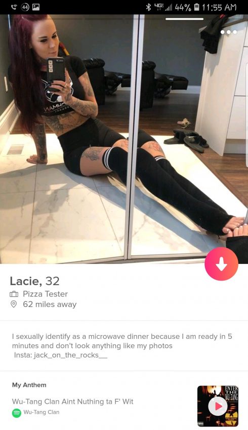 Funny bios from Tinder