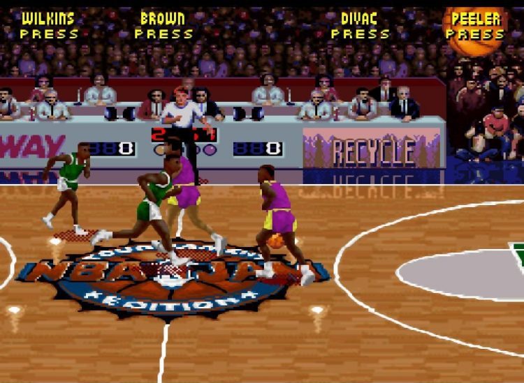 NBA Give 'n Go (1993) - MobyGames