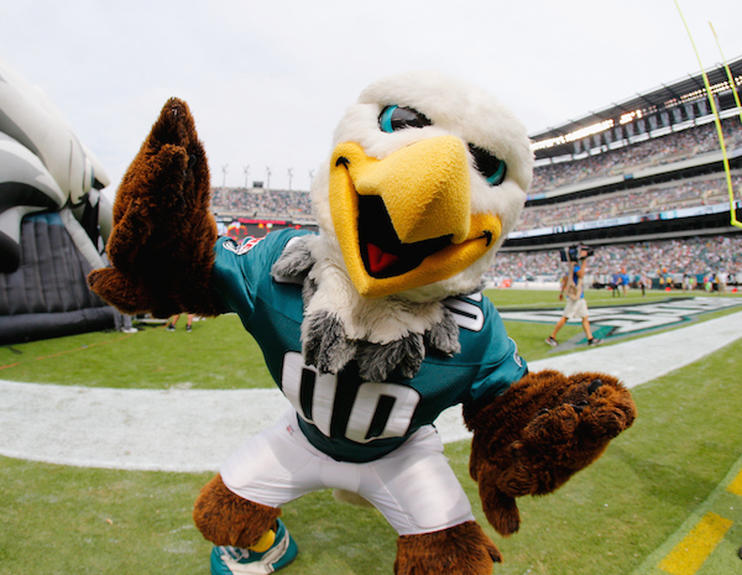 Eagles News: Swoop ranked as one of the NFL's best mascots - Bleeding Green  Nation