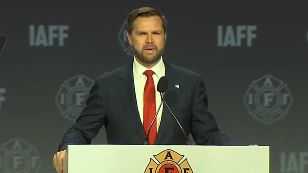 JD Vance Semper Fi Firefighters Conference Booed Speech Marines