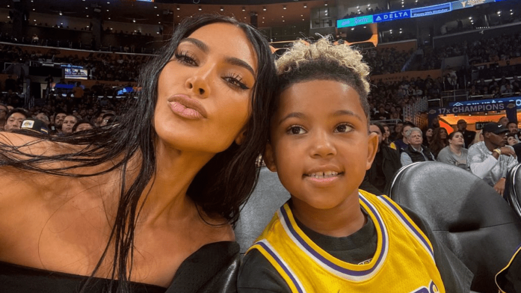 Kim Kardashian son Saint YouTube contract