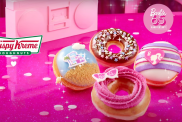 Krispy Kreme Barbie doughnuts menu