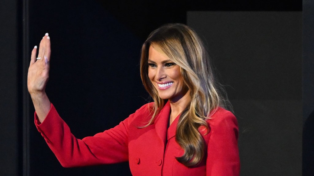 Melania Trump Awkwardly Brings Up Her Nude Modeling on Social Media