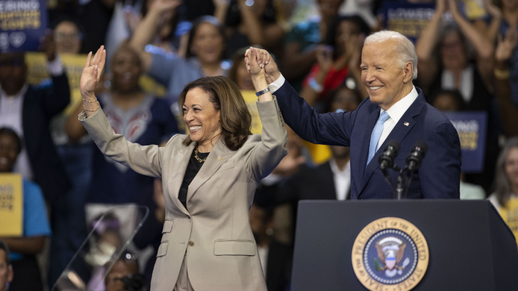 U.S. Vice President Kamala Harris, U.S. President Joe Biden