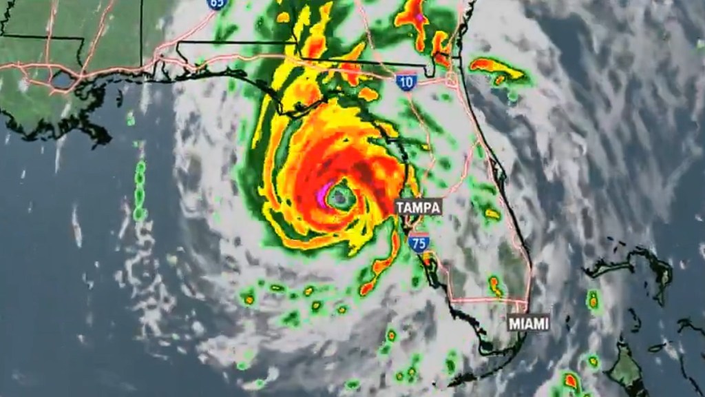 Hurricane Helene What Time Thursday When Make Landfall Florida Tropical Storm