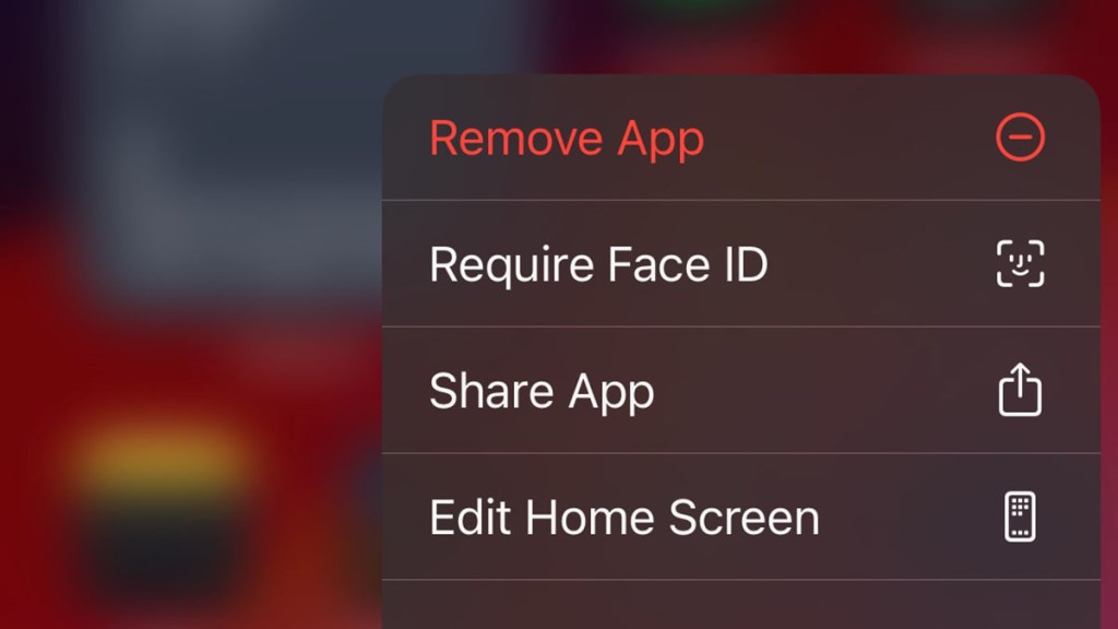 iOS 18 hide or lock apps Face ID