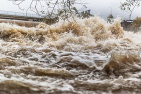 Waterville Dam Walters Break Newport Flood Tennessee Hurricane Helene