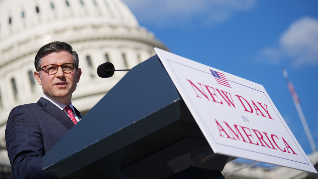 Mike Johnson Capitol toilet trans women