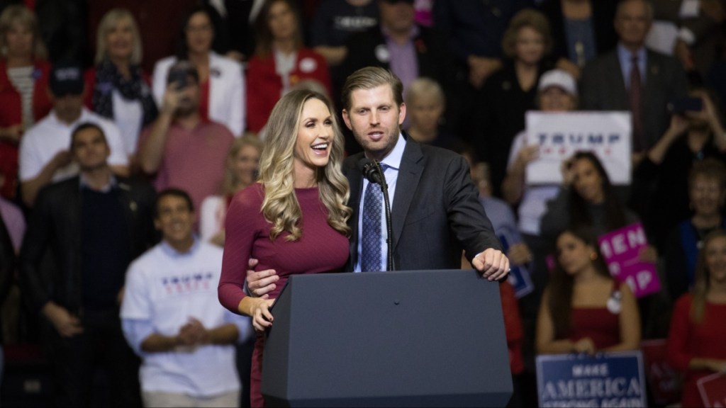 Eric Trump wife Lara Trump