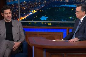 John Krasinski, who was recently titled Sexiest Man Alive by PEOPLE Magazine, on the Late Show with Stephen Colbert.