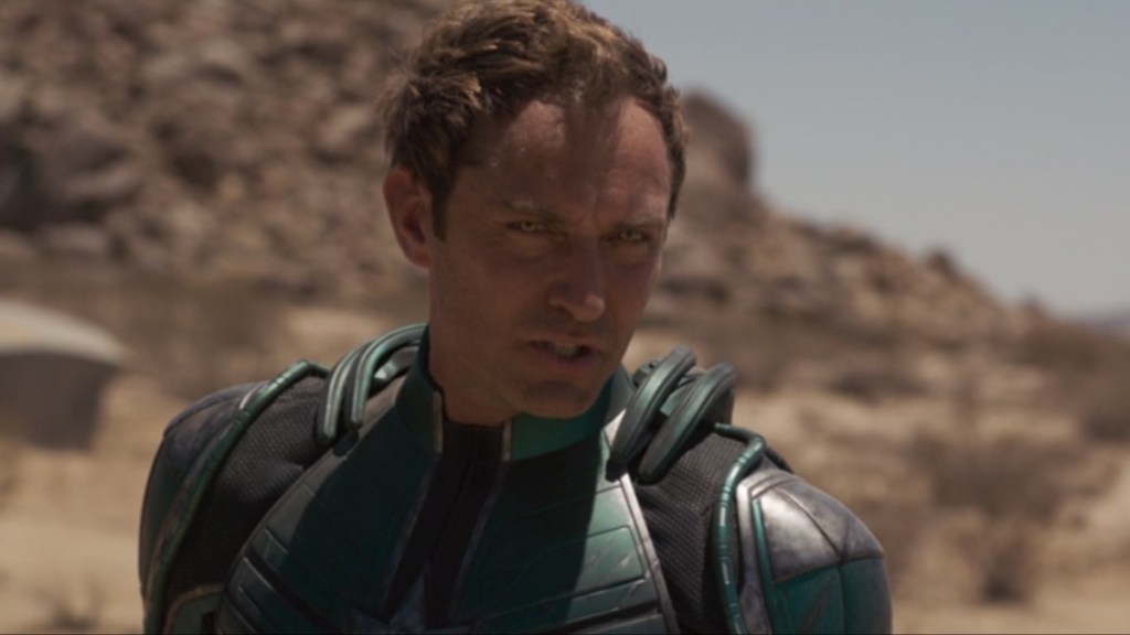 Jude Law Captain marvel villain Yon Rogg