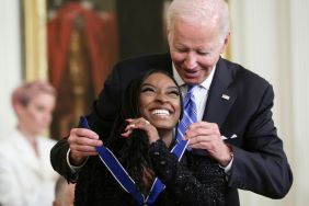 Simone Biles Joe Biden