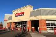 CostCo Wholesale store exterior, Connecticut.