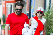 Bradley Cooper and Gigi Hadid are seen in NoHo on November 11, 2024 in New York City.