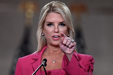 Pam Bondi Dog Controversy Scandal Donald Trump Attorney General