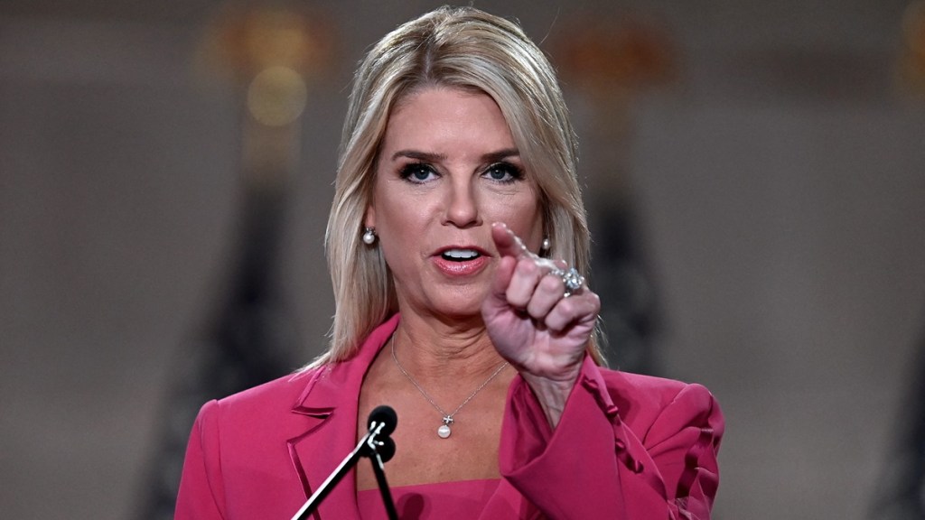 Pam Bondi Dog Controversy Scandal Donald Trump Attorney General