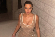 Kim Kardashian thong bralette SKIMS winter heat collection