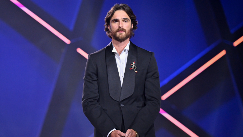 Jacob Elordi beard photos Marrakech Film Festival