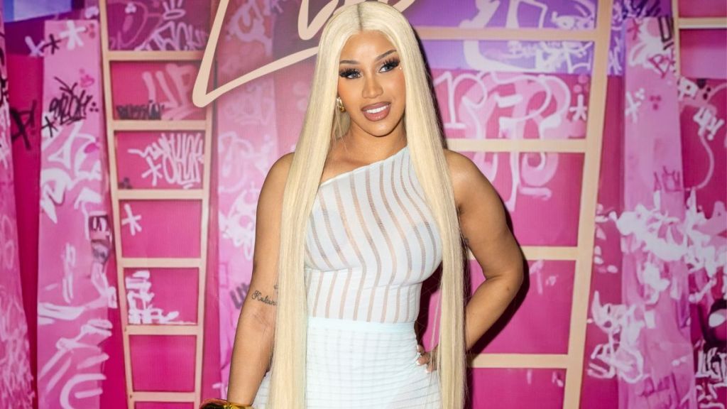 Cardi B arrives at E11EVEN Miami on December 13, 2024 in Miami, Florida.