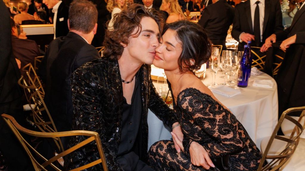 Kylie Jenner and Timothee Chalamet