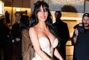 Kim Kardashian attends the Skims New York store opening party in Midtown on December 12, 2024 in New York City.