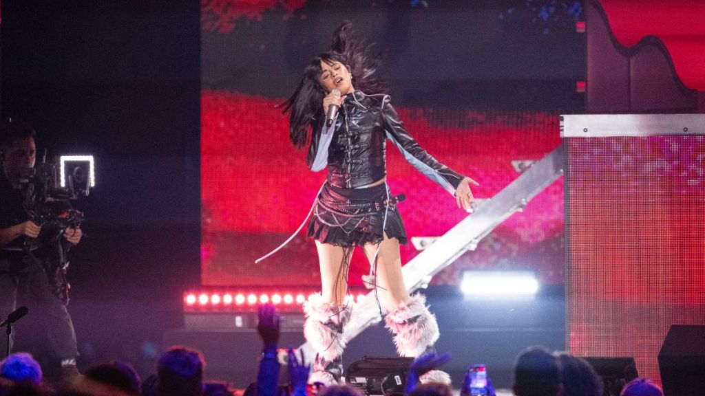 Camila Cabello performs during the 2024 iHeartRadio Music Festival at T-Mobile Arena on September 20, 2024 in Las Vegas, Nevada.