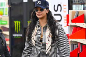 Rihanna is seen on December 15, 2024 in Los Angeles, California.