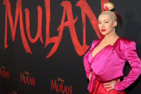 Christina Aguilera attends the World Premiere of Disney's 'MULAN' at the Dolby Theatre on March 09, 2020 in Hollywood, California.