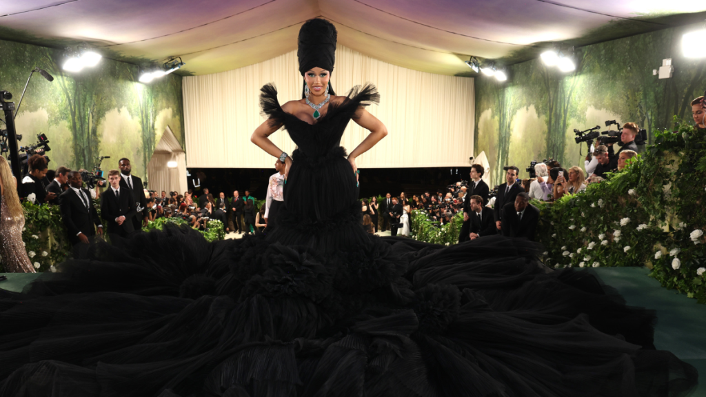 Cardi B attends The 2024 Met Gala Celebrating "Sleeping Beauties: Reawakening Fashion" at The Metropolitan Museum of Art on May 06, 2024 in New York City.