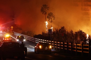 Malibu Fire Map Franklin Containment Wildfire What's Happening Today Now