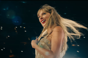 A scene from Taylor Swift's upcoming The Eras Tour film