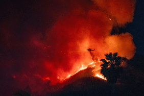 Sunset Fire map LA County wildfires