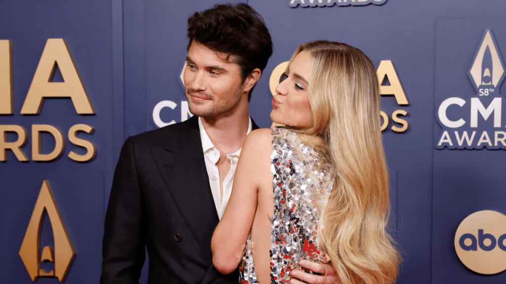 Kelsea Ballerini Chase Stokes two year anniversary photos Instagram