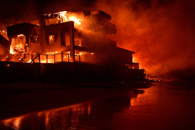 LA wildfires skies sky colors Los Angeles fires