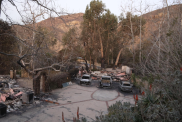 Mel Gibson LA fire celeb homes