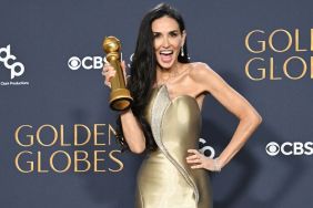 Demi Moore Golden Globes 2025