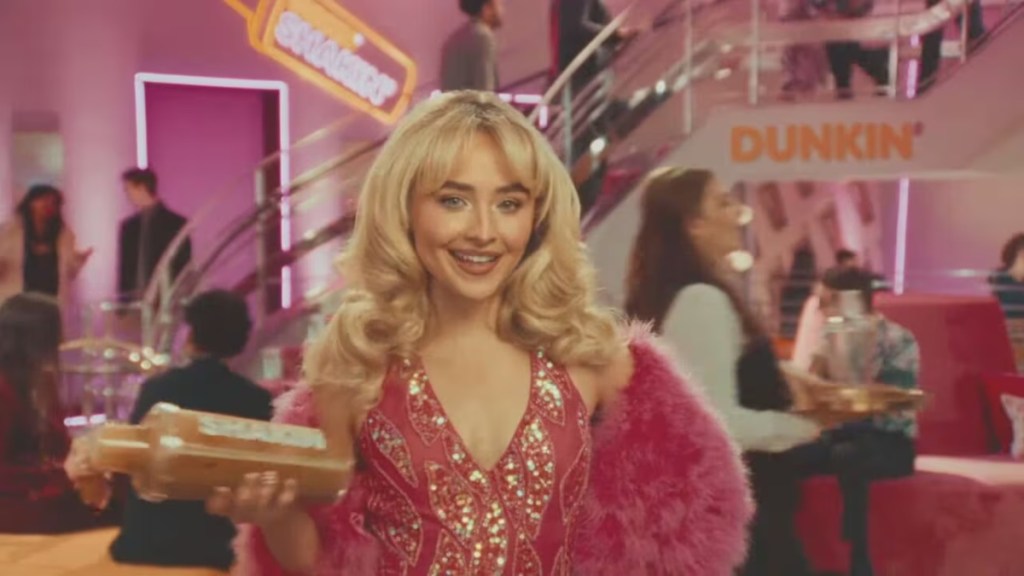 How Did Sabrina Carpenter React to Viral Grandma C Drinking Dunkin?