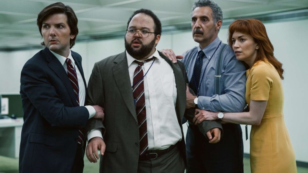 Severance Season 2 Cast Appears in Pop-up Cubicles at Grand Central Station