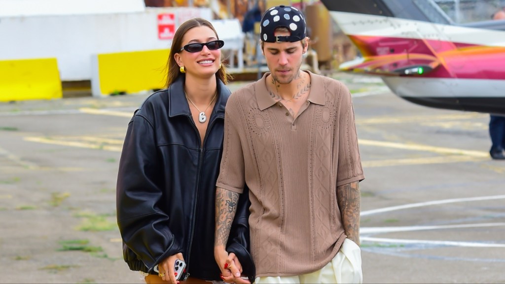 Justin Bieber Posts Wife Hailey Bieber's Picture on Instagram