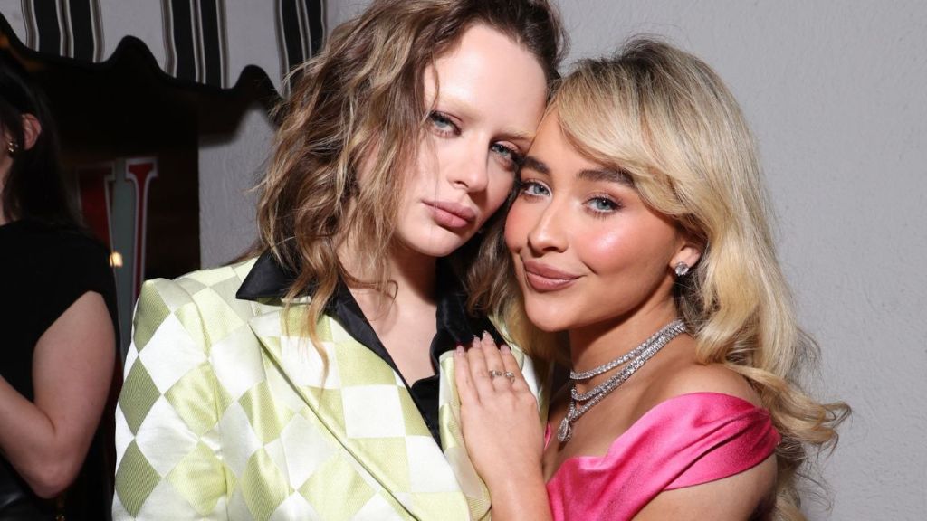 Joey King and Sabrina Carpenter attend W Magazine's Annual Best Performances Party at Chateau Marmont on January 04, 2025 in Los Angeles, California.