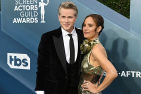 Cary Elwes and Lisa Marie Kubikoff attends the 26th Annual Screen Actors Guild Awards at The Shrine Auditorium on January 19, 2020 in Los Angeles, California.