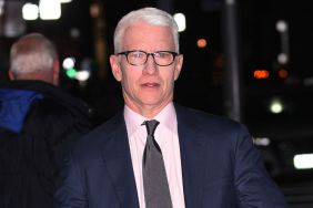 Anderson Cooper is seen on December 04, 2024 in New York City.