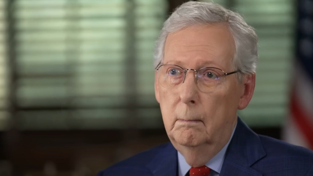 Mitch McConnell Fell Twice on Capitol Hill, Leaves With Wheelchair