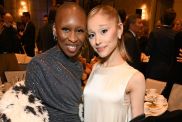 Ariana grande avi awards 2025 Loewe Cynthia Erivo