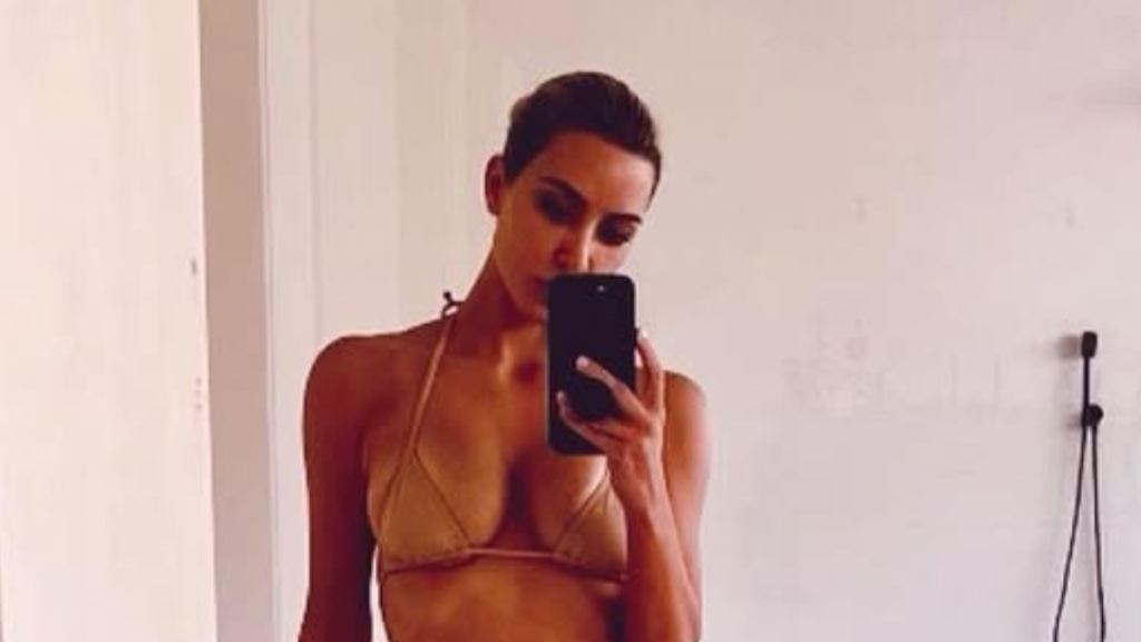 Kim Kardashian’s Bikini Photos in Bahamas Are as Tropical as They Can Get