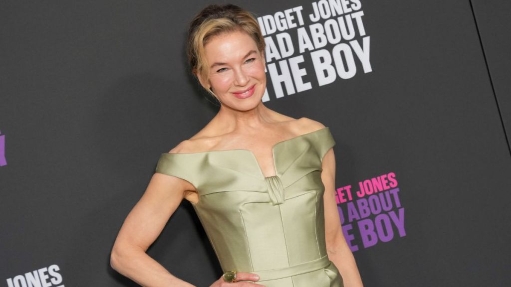 Renee Zellweger brdiget jones 4 made about the boy